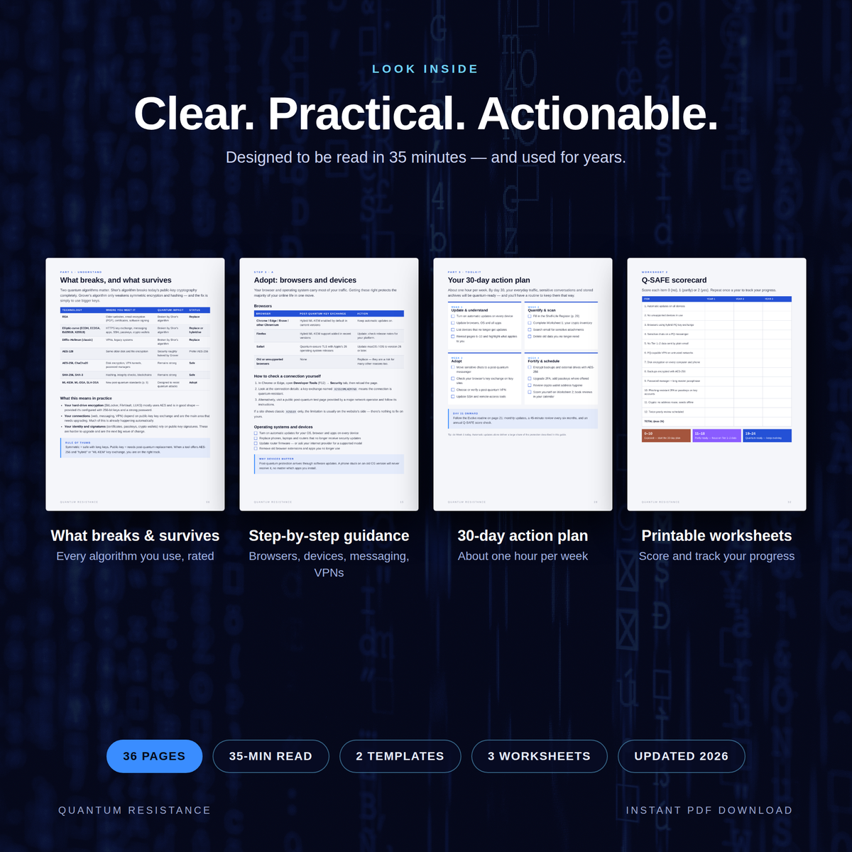 Quantum Resistance: Protect Your Files, Messages & Crypto from the Next Tech Revolution (PDF Guide)